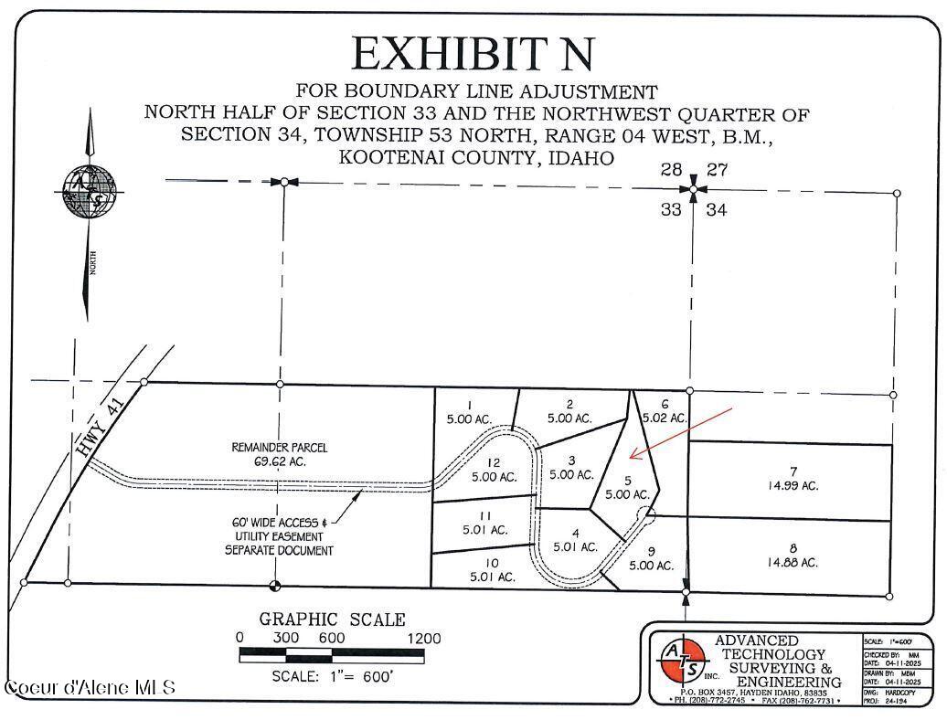 L5 West Gemini Lane Rathdrum, ID 83858 - Photo 55 of 58 Plat
