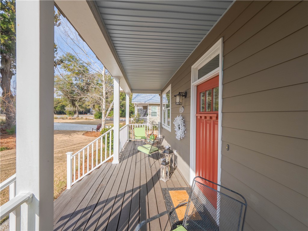 452 Adams Street Darien, GA 31305 - Photo 18 of 24 Front Porch
