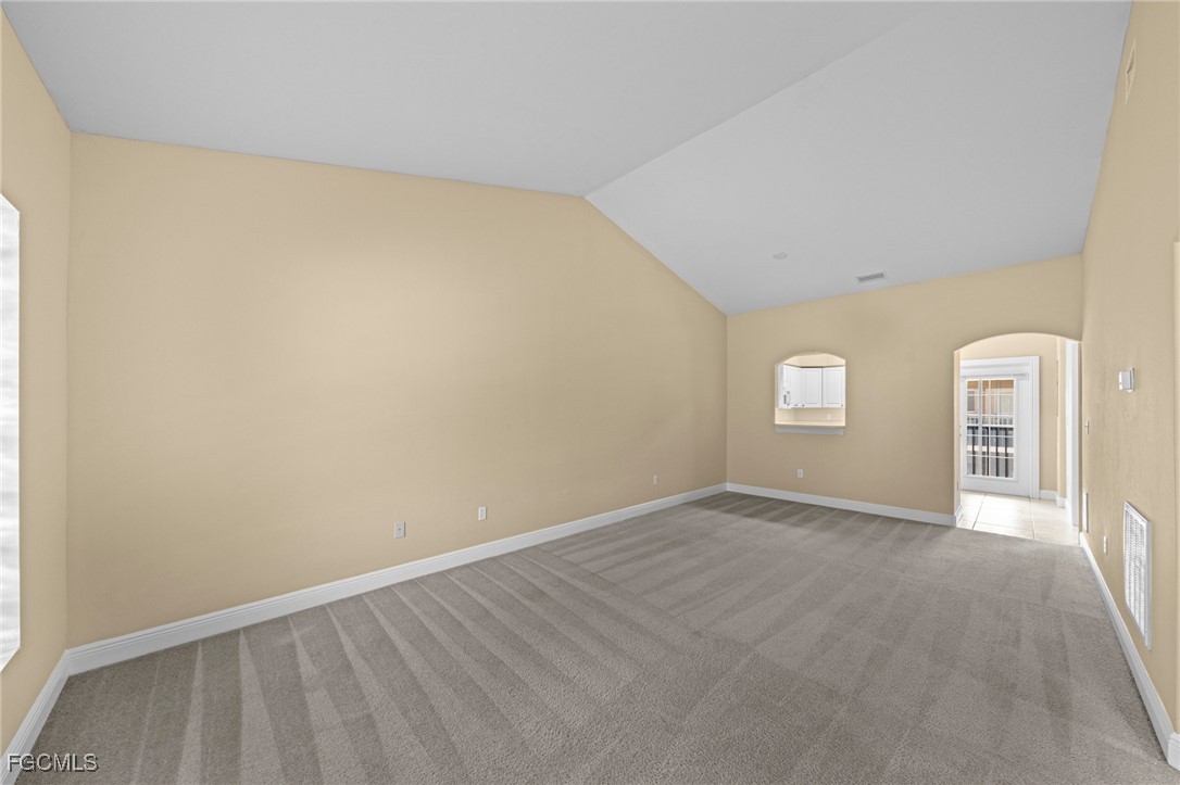 4160 Castilla Circle, Unit 204 Fort Myers, FL 33916 - Photo 2 of 37 an empty room with windows