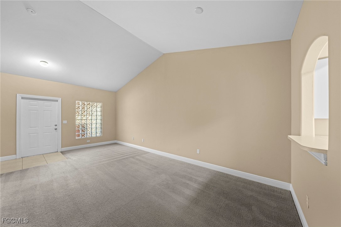 4160 Castilla Circle, Unit 204 Fort Myers, FL 33916 - Photo 3 of 37 an empty room with a window