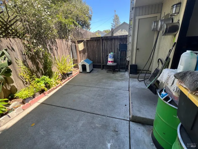 a view of outdoor space and porch