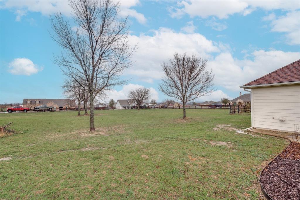 108 High Meadows Court Decatur, TX 76234 - Photo 22 of 29 a view of a backyard
