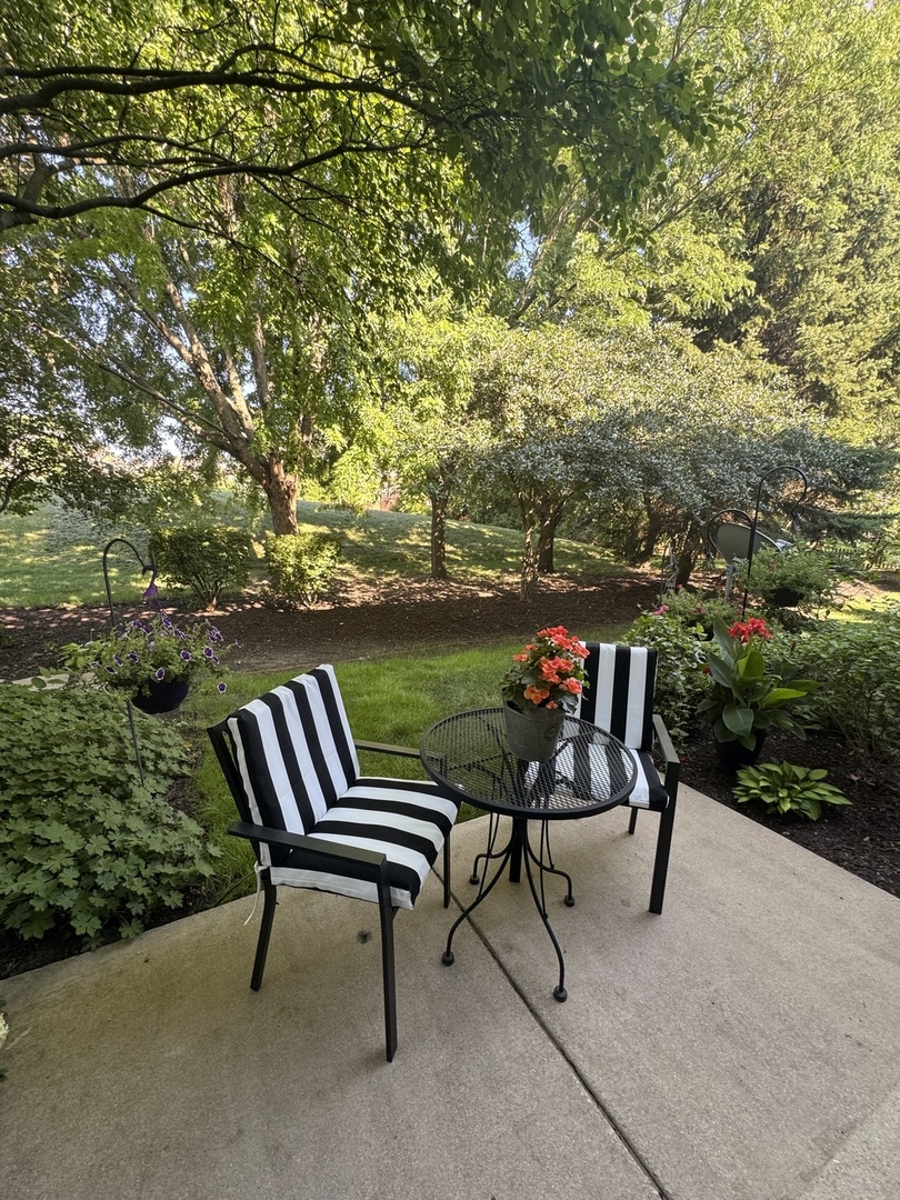 2827 White Thorn Circle Naperville, IL 60564 - Photo 25 of 26 a view of a bench in the garden