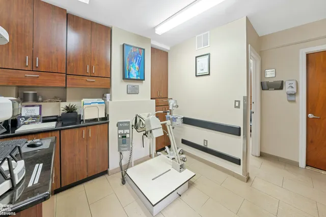 a room with storage and utility