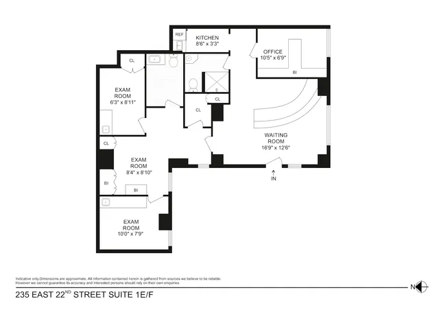 $760,000 | 235 East 22nd Street, Unit 1EF | Gramercy
