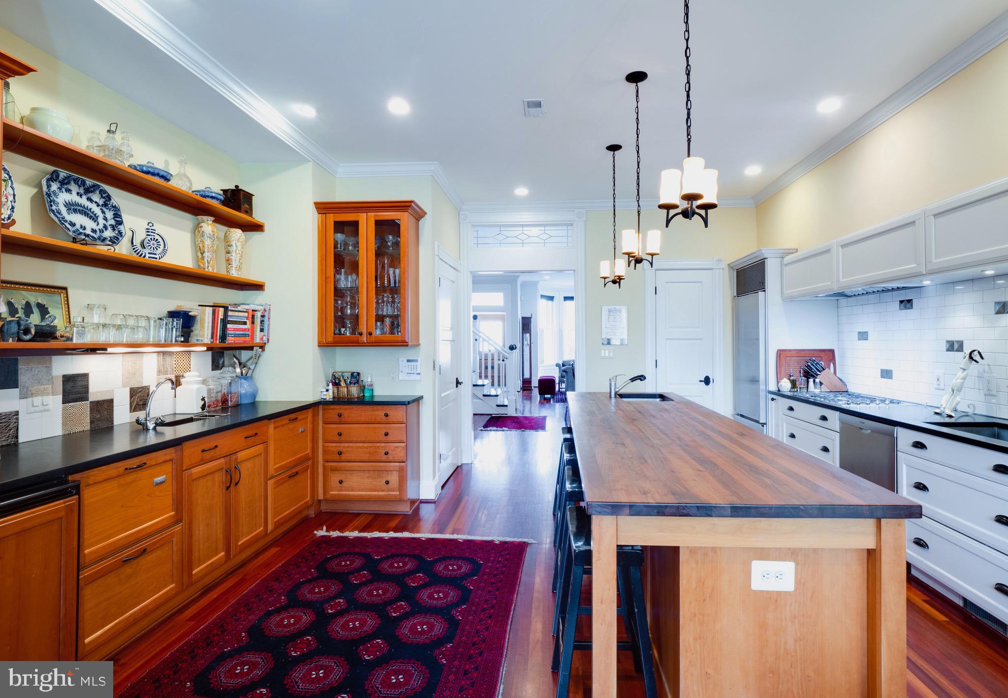 633 A Street Southeast Washington, DC 20003 - Photo 19 of 91 Gourmet kitchen with expansive center island