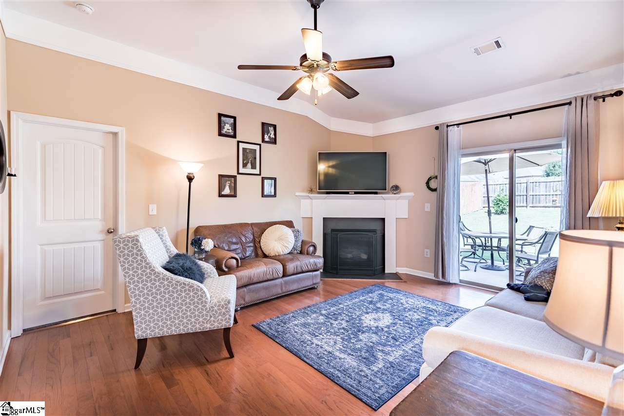 104 Salthouse Road Simpsonville, SC 29680 - Photo 10 of 31 Gorgeous living room with hardwood floors!