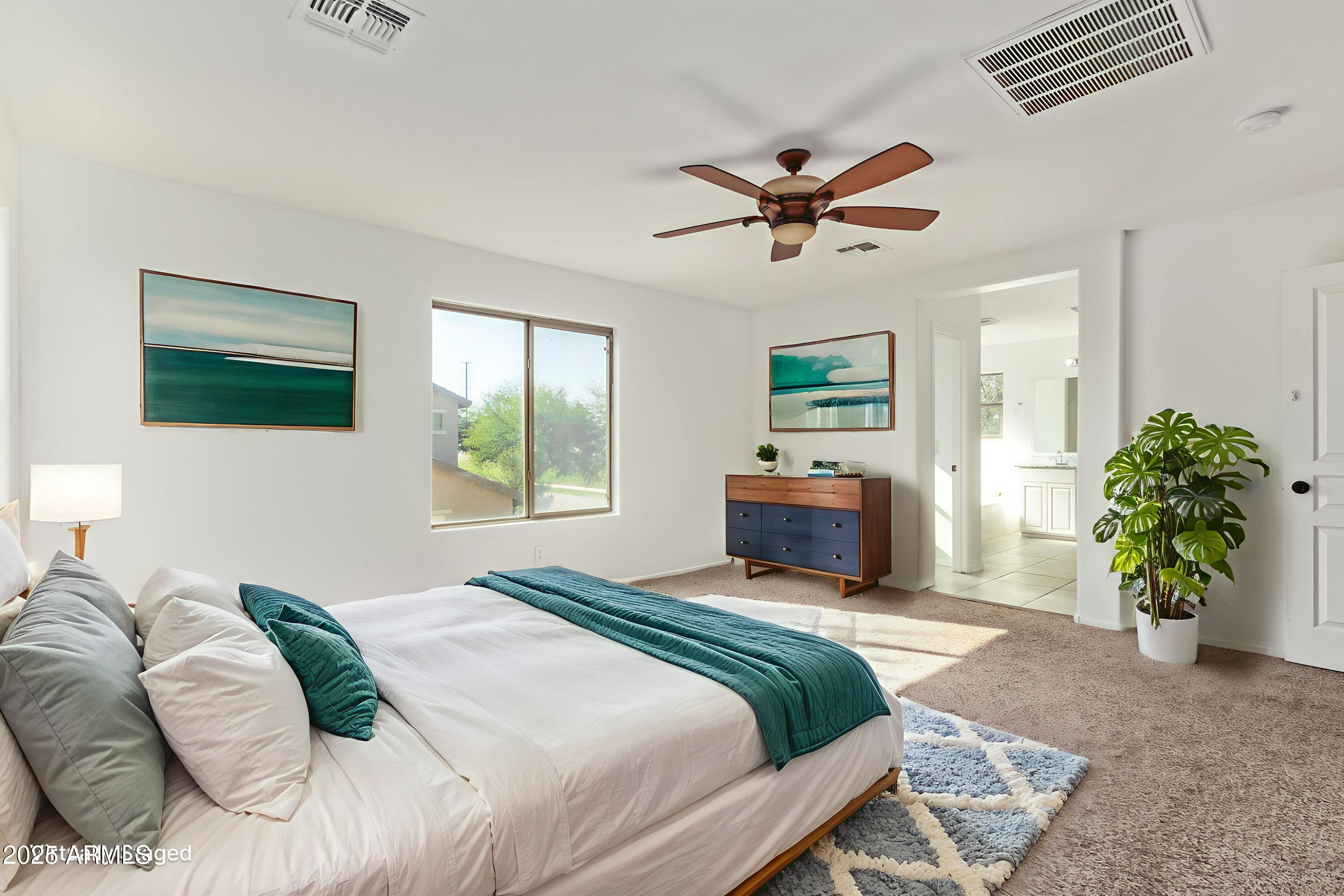 3853 East Claxton Avenue Gilbert, AZ 85297 - Photo 13 of 37 Virtually Staged Primary Bedroom