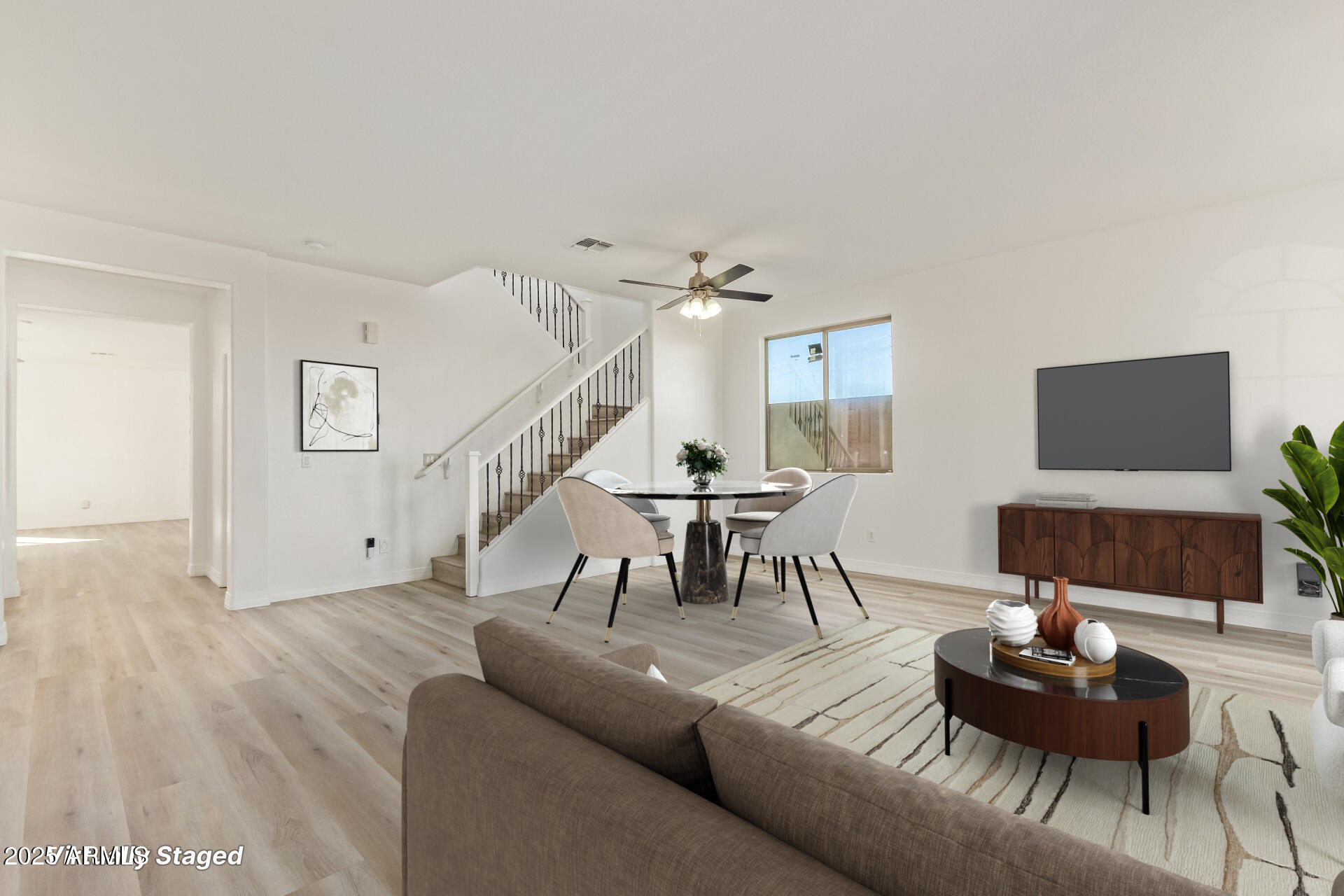 3853 East Claxton Avenue Gilbert, AZ 85297 - Photo 4 of 37 Virtually Staged Formal Living Room and