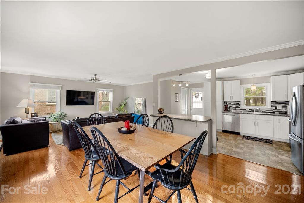 2508 Milton Road Charlotte, NC 28215 - Photo 2 of 17 a view of a dining room with furniture