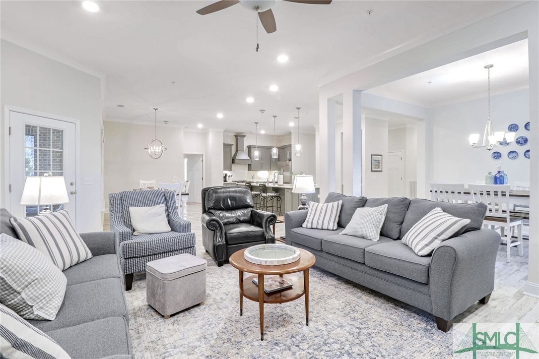 1201 Woodside Ridge Savannah, GA 31405 - Photo 3 of 27 Living room that's ideal for relaxation and entert