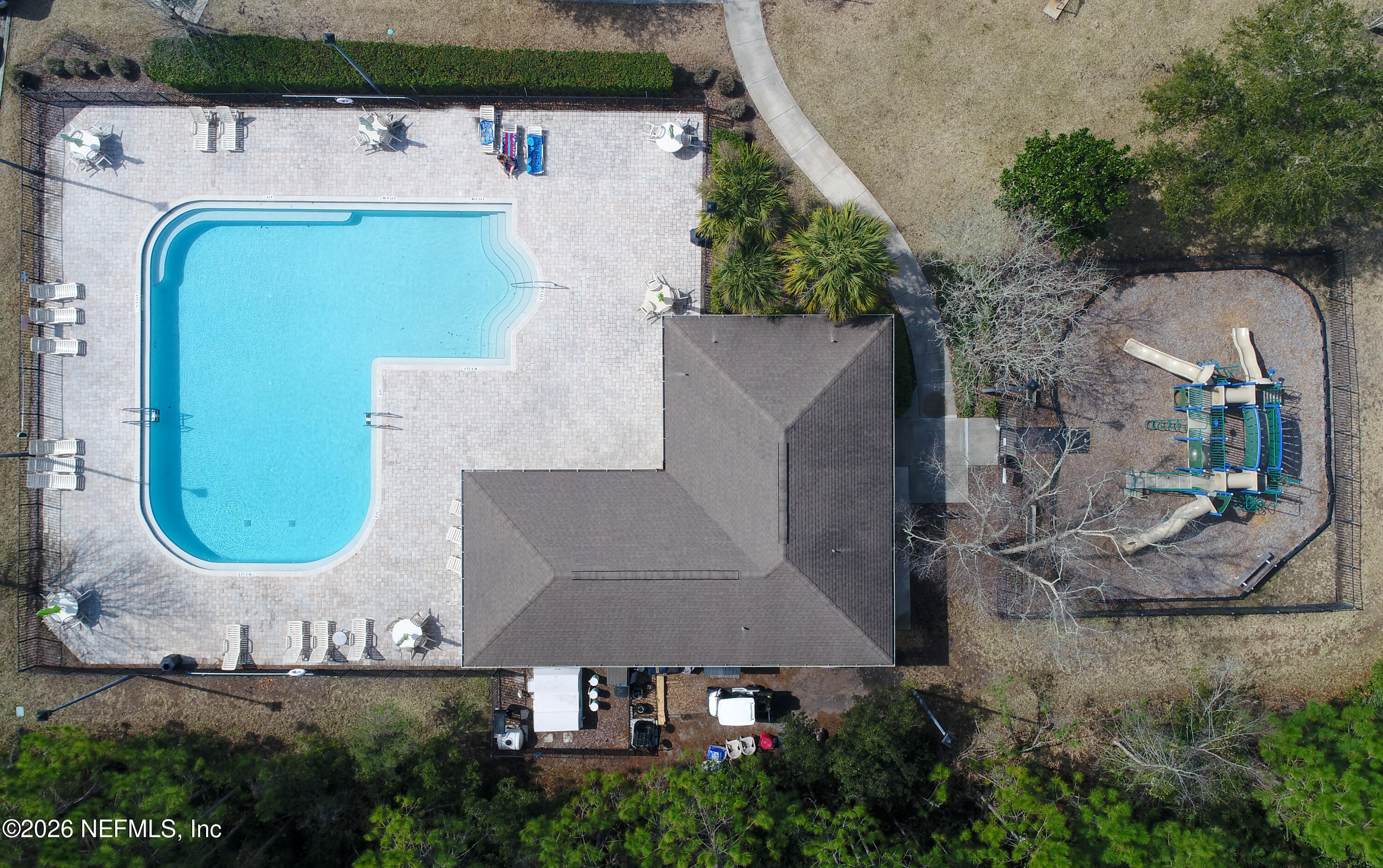 904 Golden Lake Loop St. Augustine, FL 32084 - Photo 35 of 43 Aerial of Pool