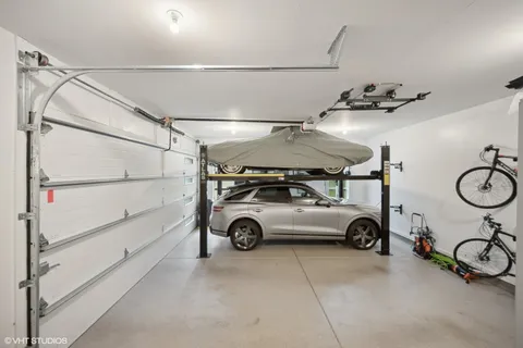 a view of car garage