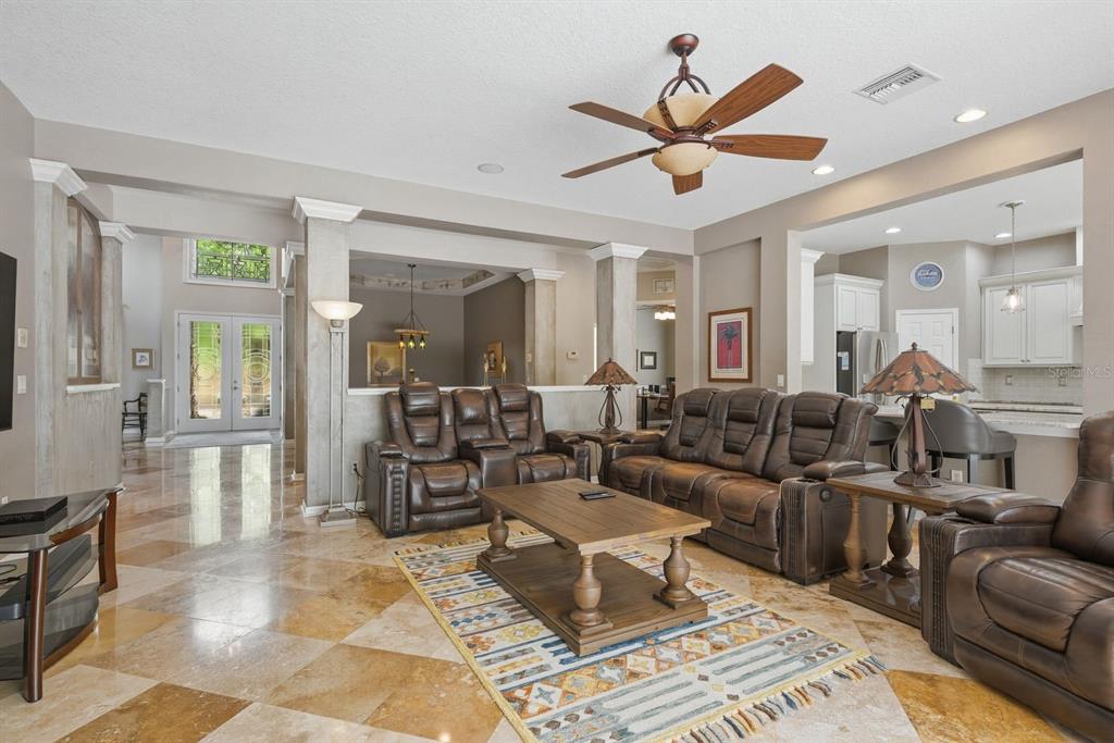 9103 Creedmoor Lane New Port Richey, FL 34654 - Photo 18 of 90 a living room with furniture