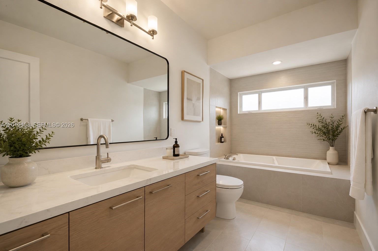 5181 Southwest 5th Street Miami, FL 33134 - Photo 23 of 29 BATHROOM REMODEL RENDERING