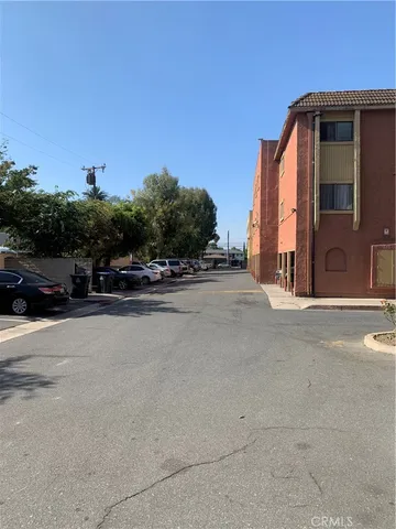 a view of a trees with a yard