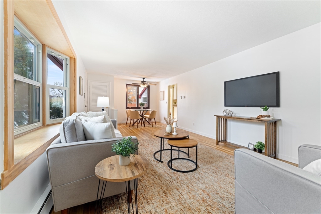 35 Dustin Street Worcester, MA 01604 - Photo 7 of 32 a living room with furniture and a flat screen tv