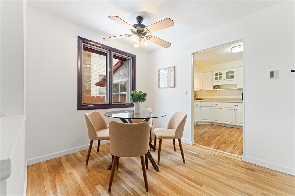 35 Dustin Street Worcester, MA 01604 - Photo 9 of 32 a view of a dining room with furniture window and wooden floor