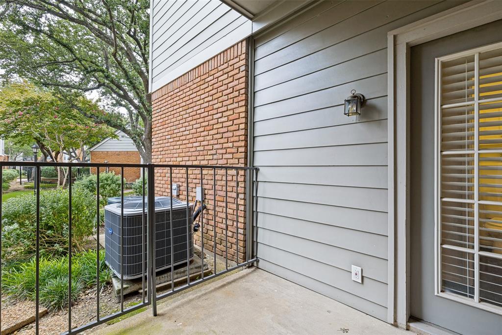12680 Hillcrest Road, Unit 4107 Dallas, TX 75230 - Photo 20 of 26 Another view of the exterior covered patio