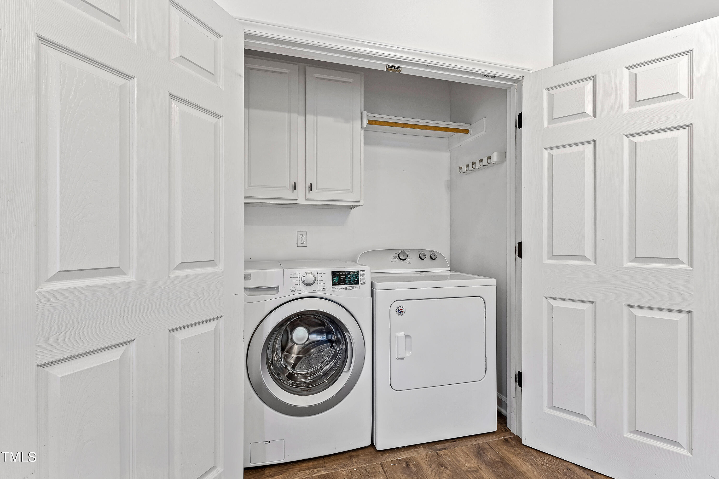 4305 Riverport Road Raleigh, NC 27616 - Photo 35 of 43 a utility room with dryer and washer