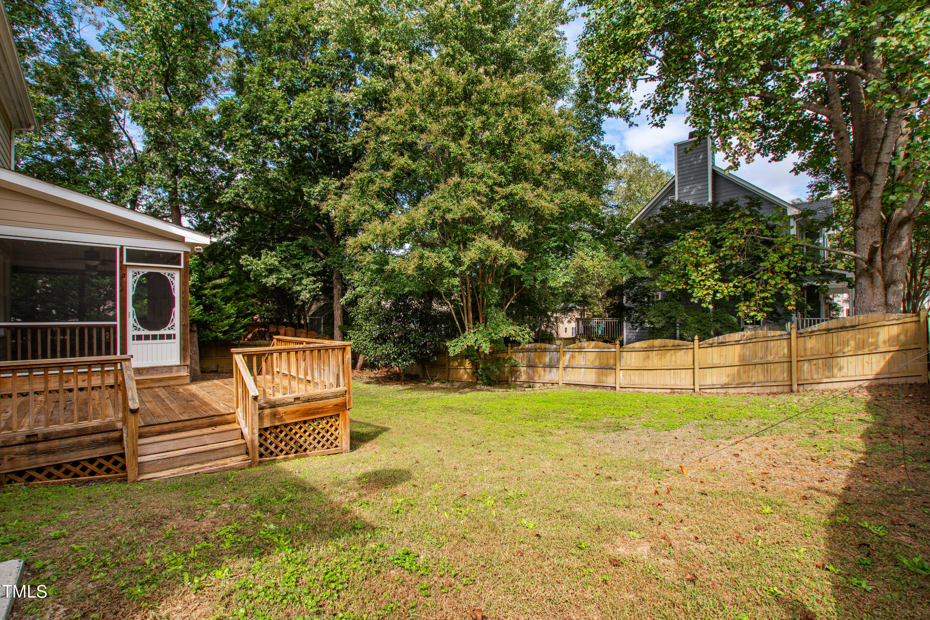 4305 Riverport Road Raleigh, NC 27616 - Photo 38 of 43 a view of a house with backyard and sitting area