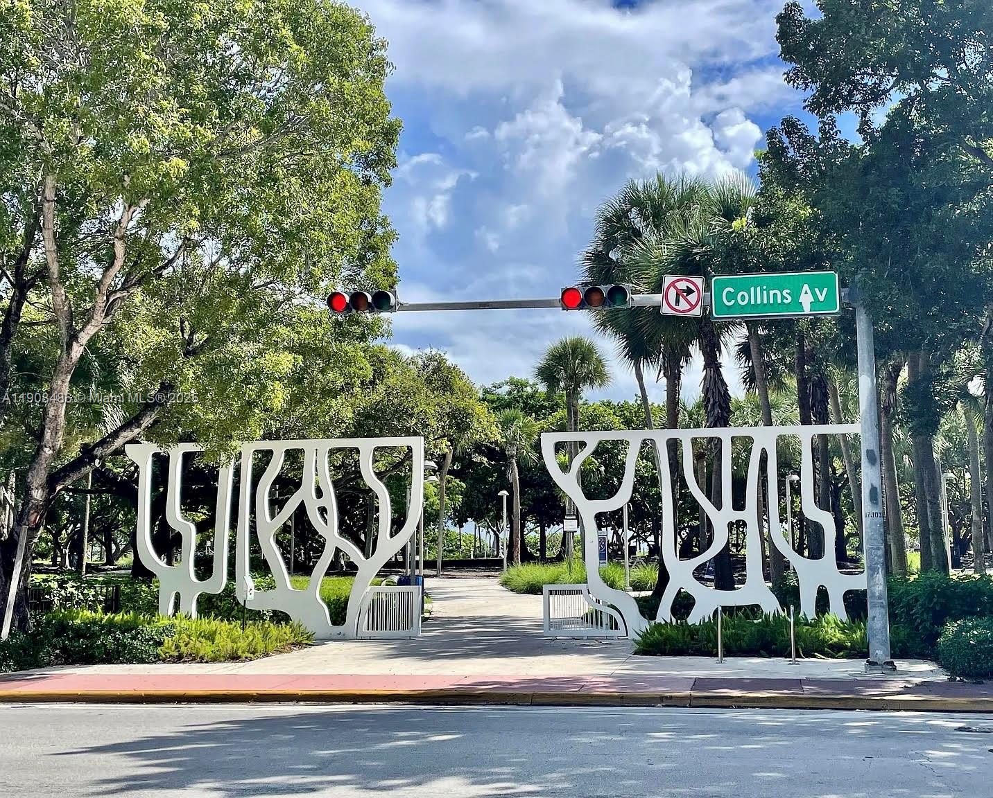 8000 Harding Avenue, Unit 5C Miami Beach, FL 33141 - Photo 13 of 13 a view of street sign