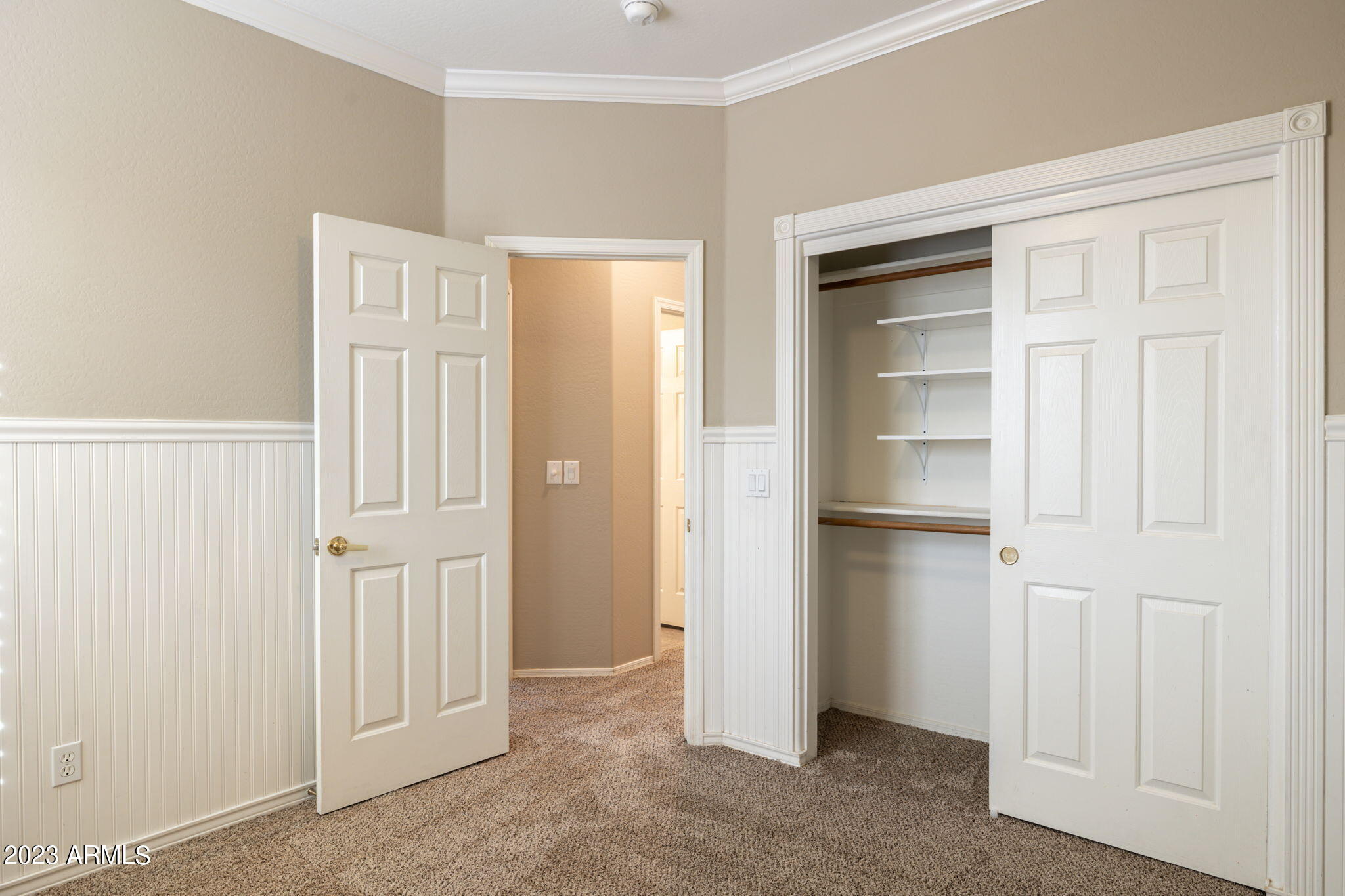 3338 West Hemingway Lane Phoenix, AZ 85086 - Photo 38 of 48 a view of an empty room with closet area