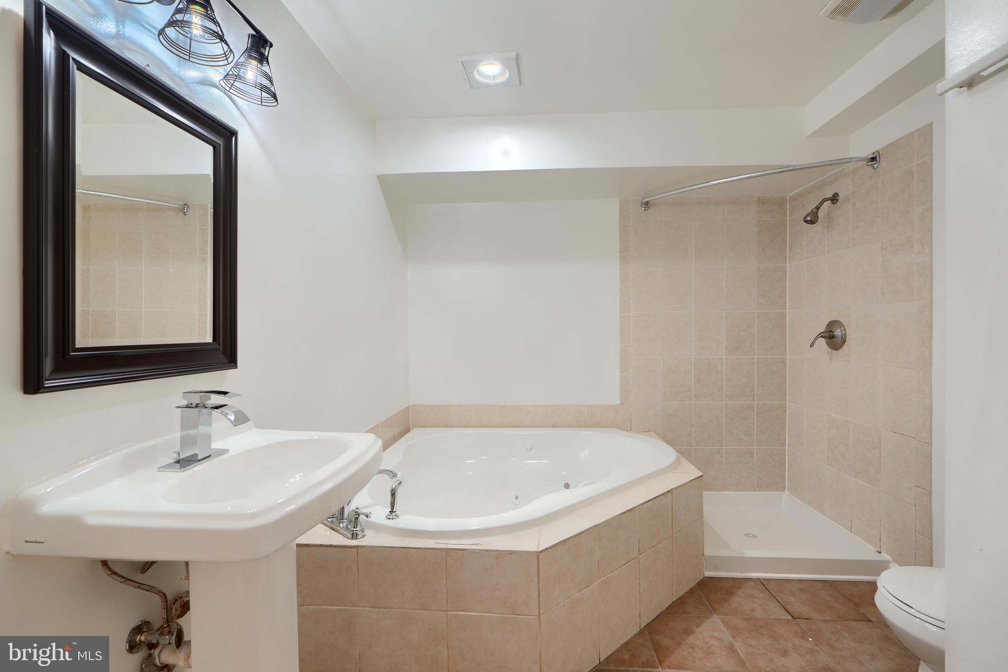 724 Tinker Road Middle River, MD 21220 - Photo 59 of 68 a bathroom with a bathtub and a sink