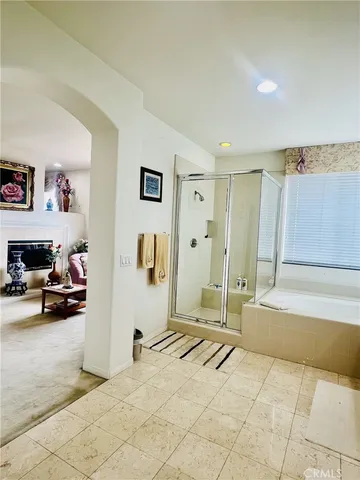 a view of a livingroom with furniture and a couch