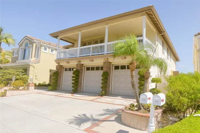 a front view of a building