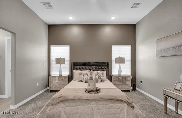 a view of a livingroom with a couch
