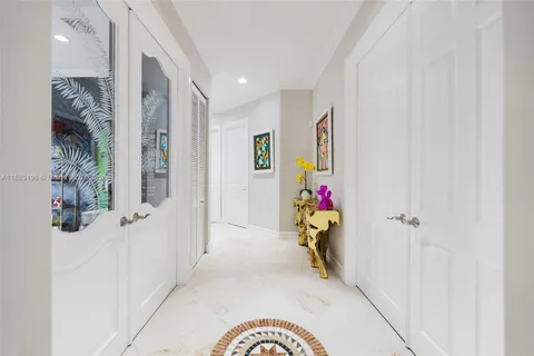 wooden floor in a gallery