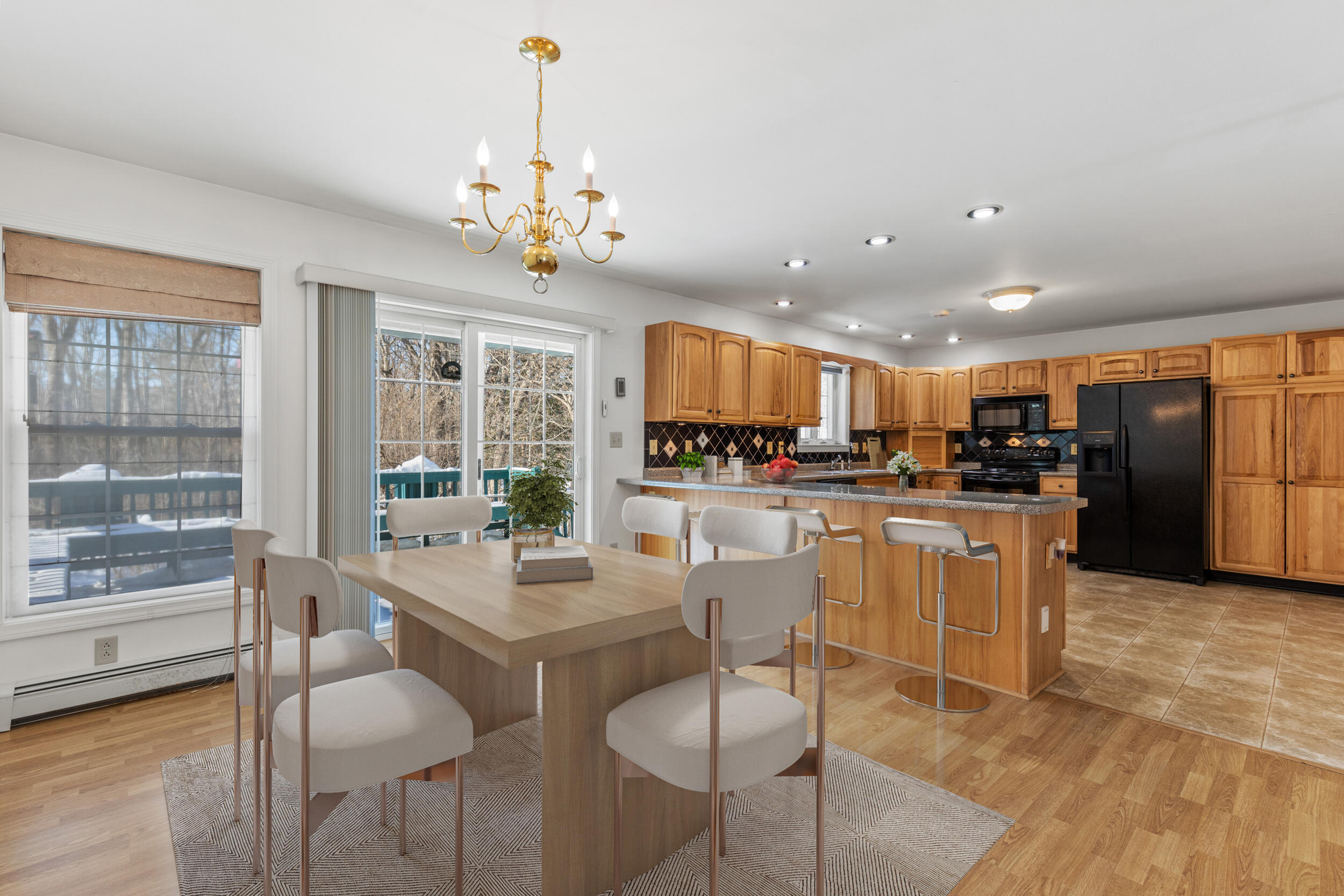 97 North Raymond Road Gray, ME 04039 - Photo 10 of 45 Kitchen & Dining Staged
