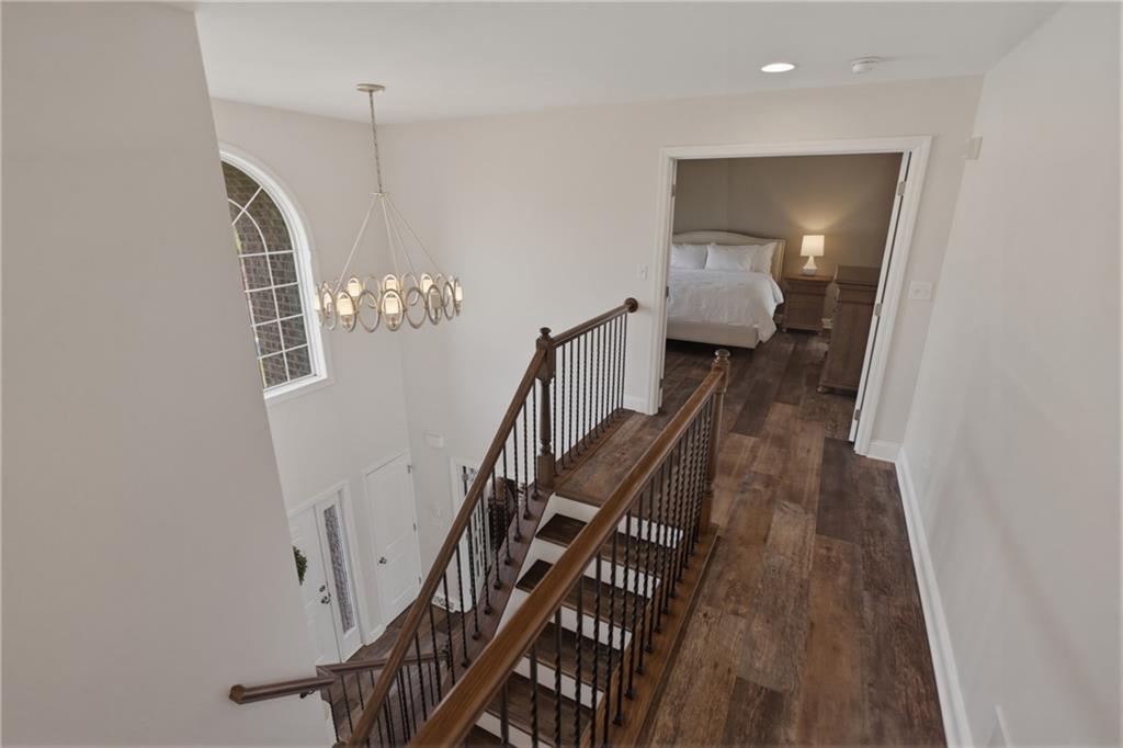 2094 Laurel Ridge Drive Clairton, PA 15025 - Photo 19 of 27 a view of entryway and hall with wooden floor