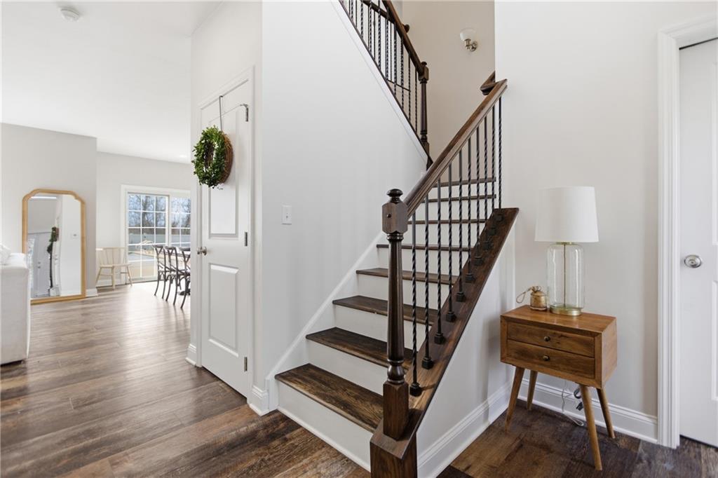 2094 Laurel Ridge Drive Clairton, PA 15025 - Photo 2 of 27 a view of entryway and hall with wooden floor