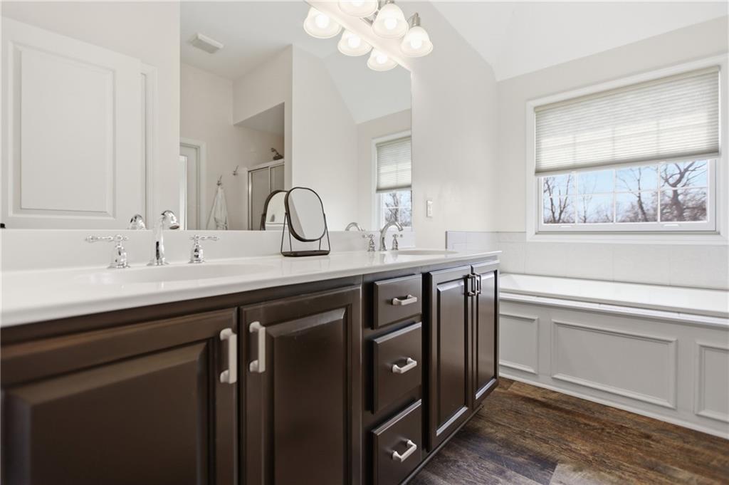 2094 Laurel Ridge Drive Clairton, PA 15025 - Photo 21 of 27 a bathroom with a sink and a mirror