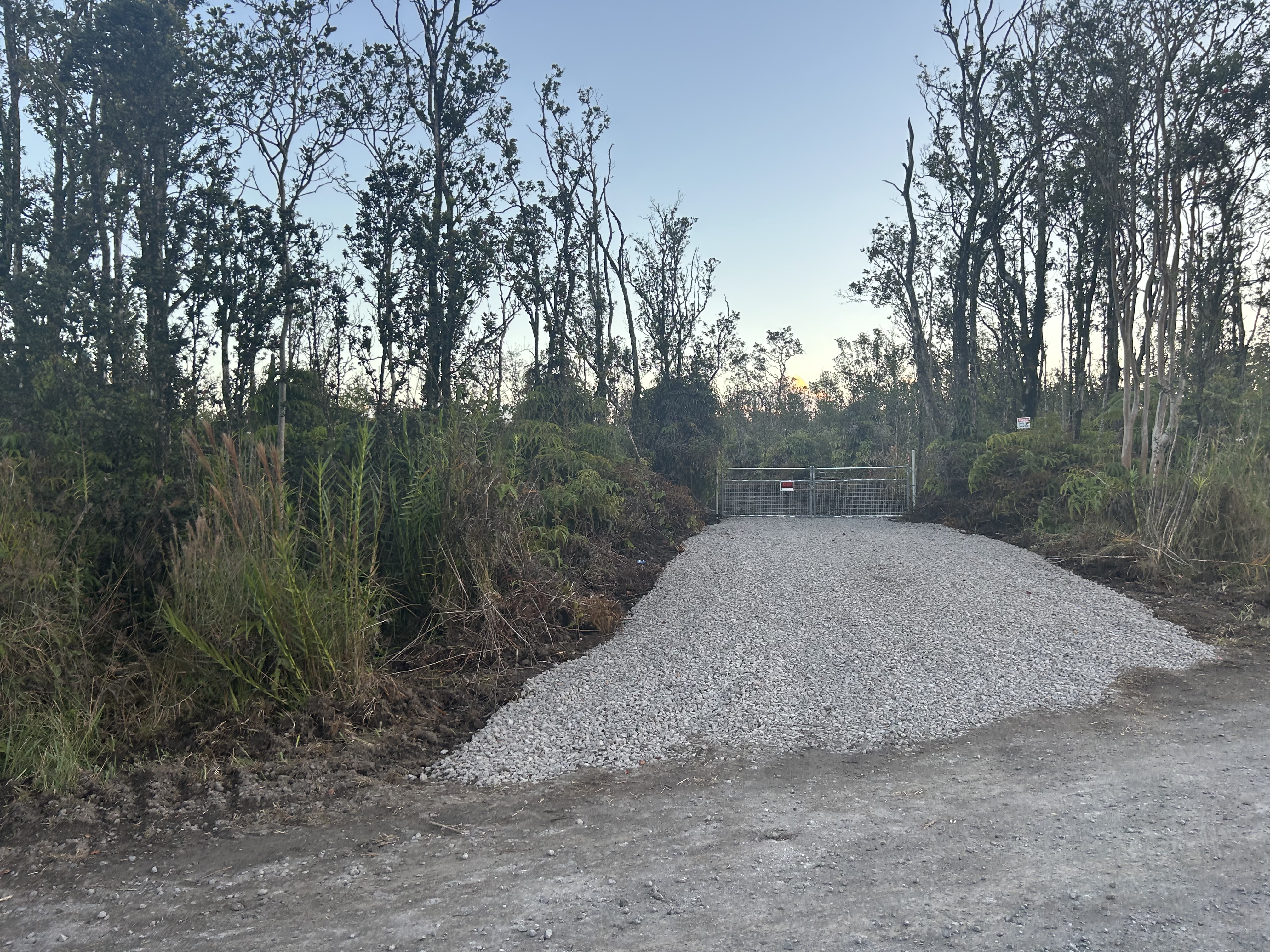 37 Ohialani Road Mountain View, HI 96771 - Photo 7 of 9 a view of a dry yard with trees