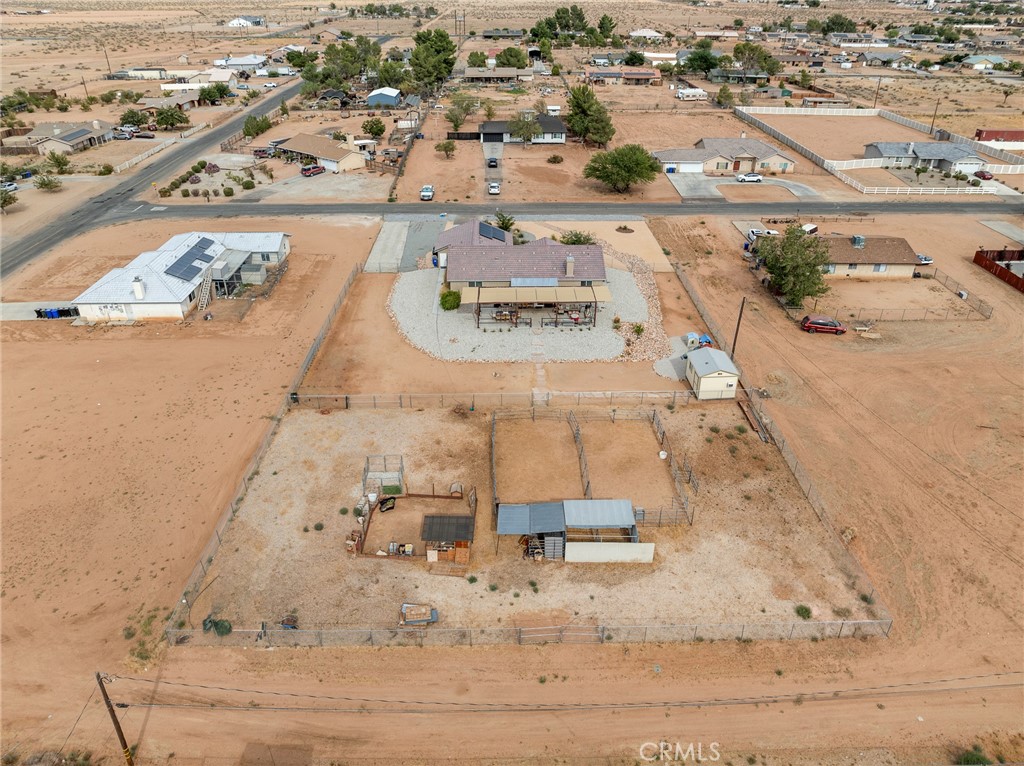 15620 Erie Road Apple Valley, CA 92307 - Photo 47 of 53 an aerial view of a residential houses with outdoor space