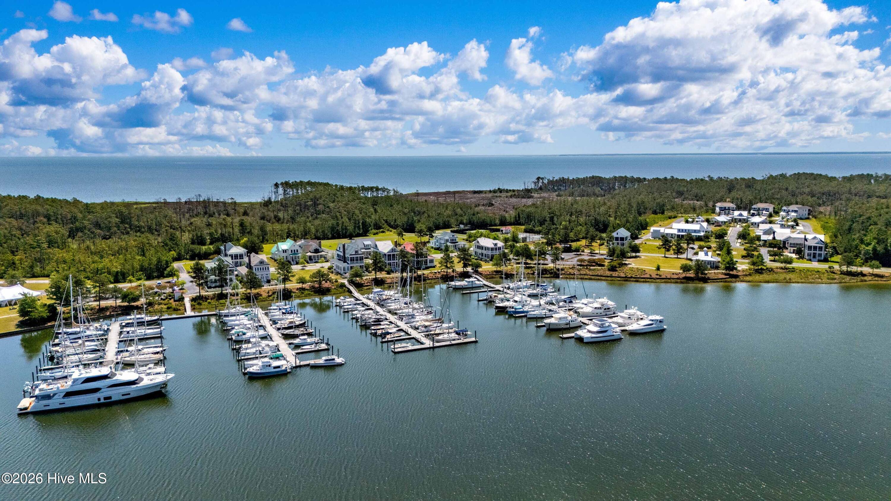 88 Oyster Point Road Oriental, NC 28571 - Photo 30 of 30 030_Aerial Marina View