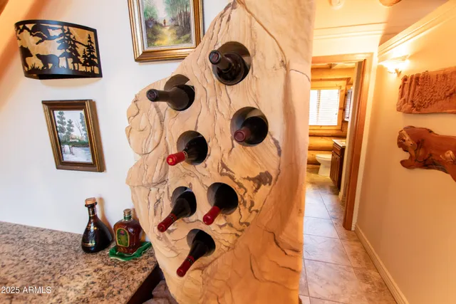 a view of outdoor space with seating area