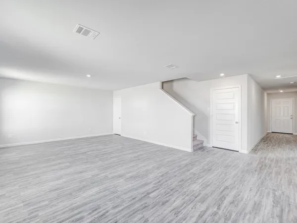 wooden floor in an empty room with wooden floor