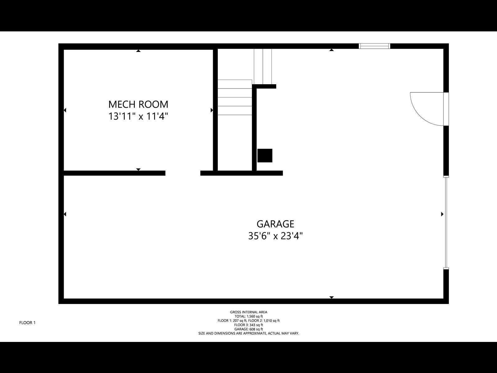 747 South Shore Drive, Unit 15 Rangeley, ME 04970 - Photo 33 of 35 Basement Floor Plan