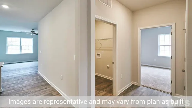 a view interior of the house and wooden floor