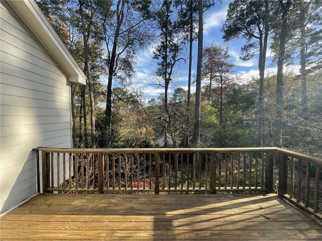 2305 Vistamont Drive Decatur, GA 30033 - Photo 14 of 28 a view of balcony with wooden floor
