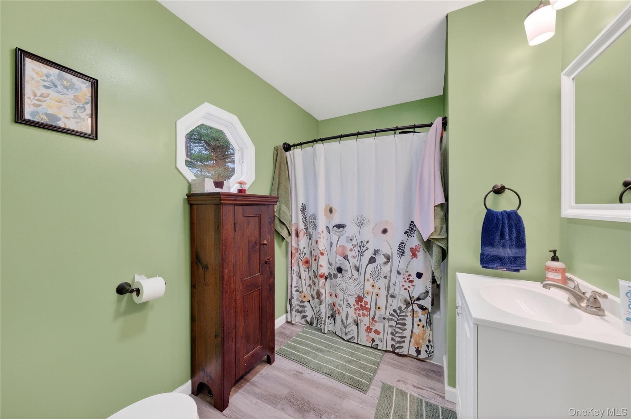 107 Marshall Road Salt Point, NY 12578 - Photo 16 of 26 a bathroom with a sink and a mirror