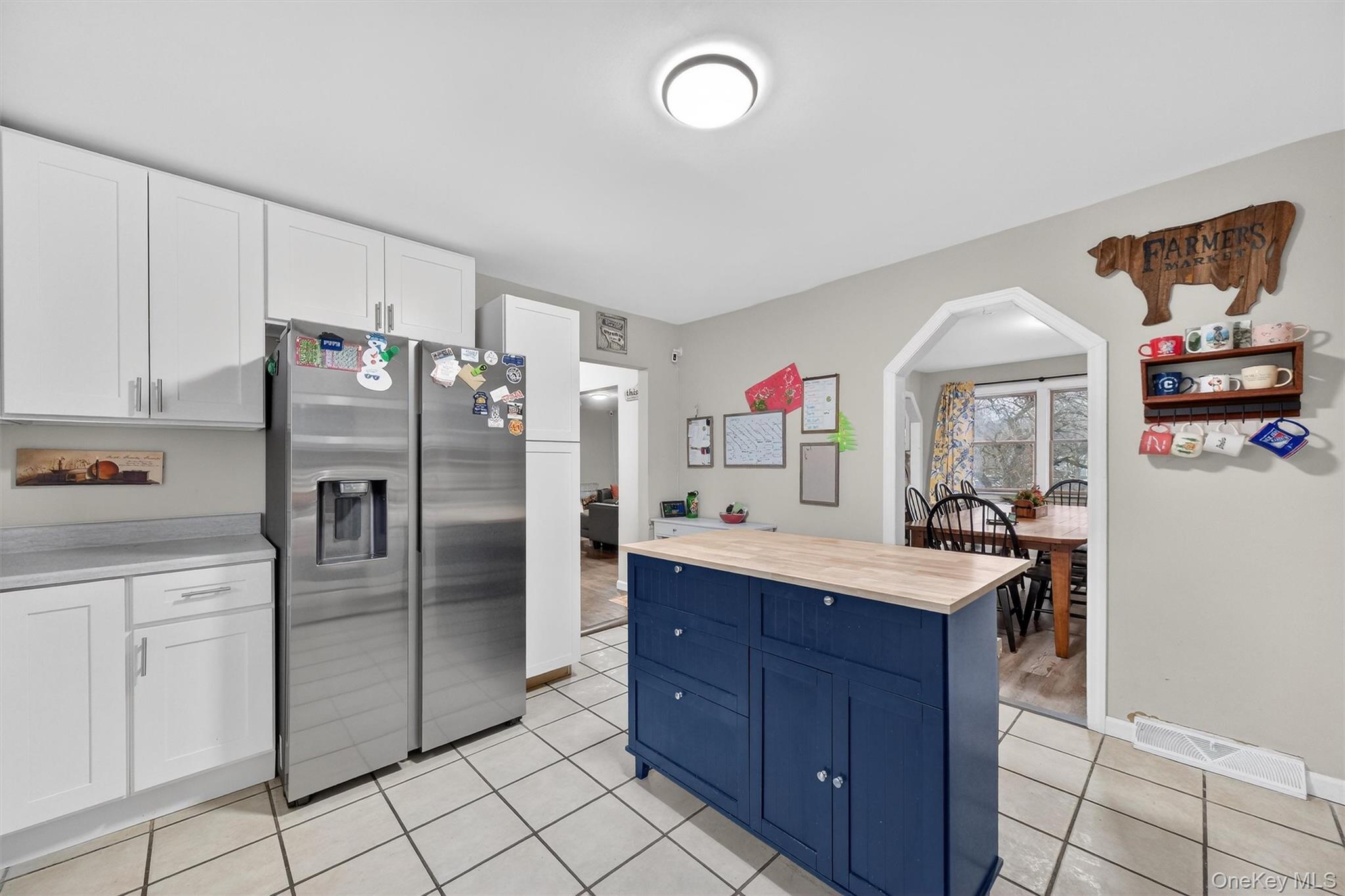 107 Marshall Road Salt Point, NY 12578 - Photo 3 of 26 a kitchen with stainless steel appliances a sink cabinets and refrigerator