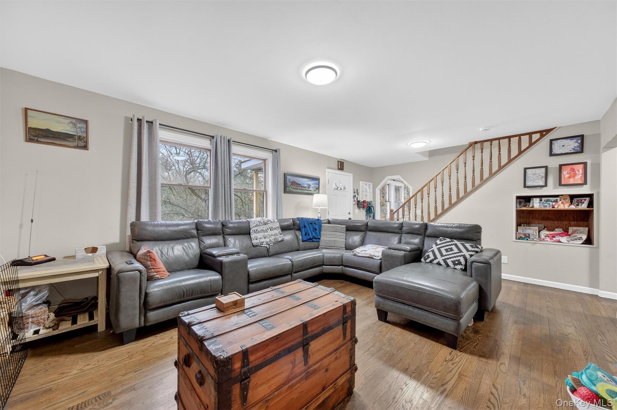 107 Marshall Road Salt Point, NY 12578 - Photo 8 of 26 a living room with furniture and wooden floor