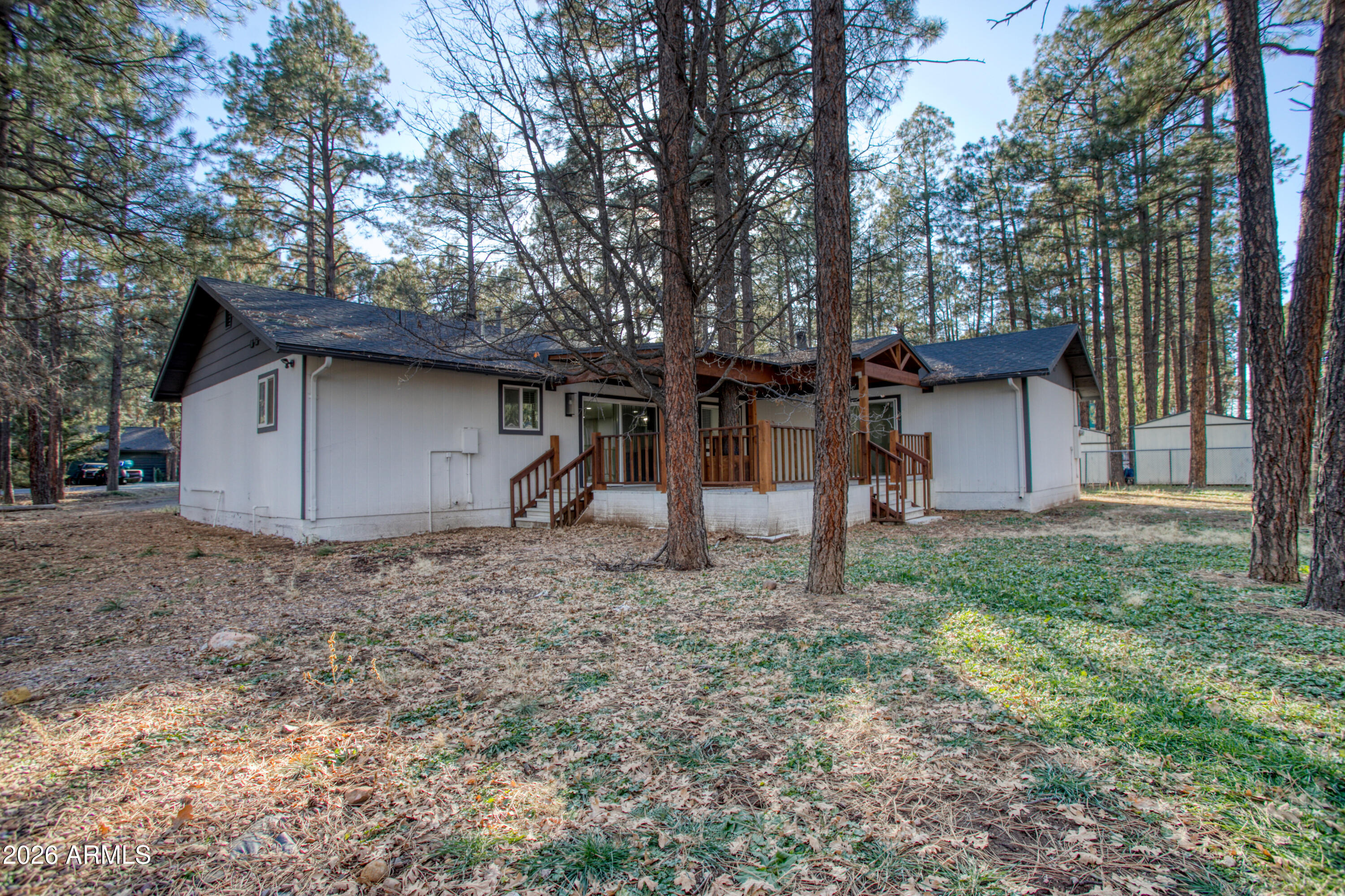 5298 Pine Dawn Road Lakeside, AZ 85929 - Photo 18 of 19 a house view with backyard space