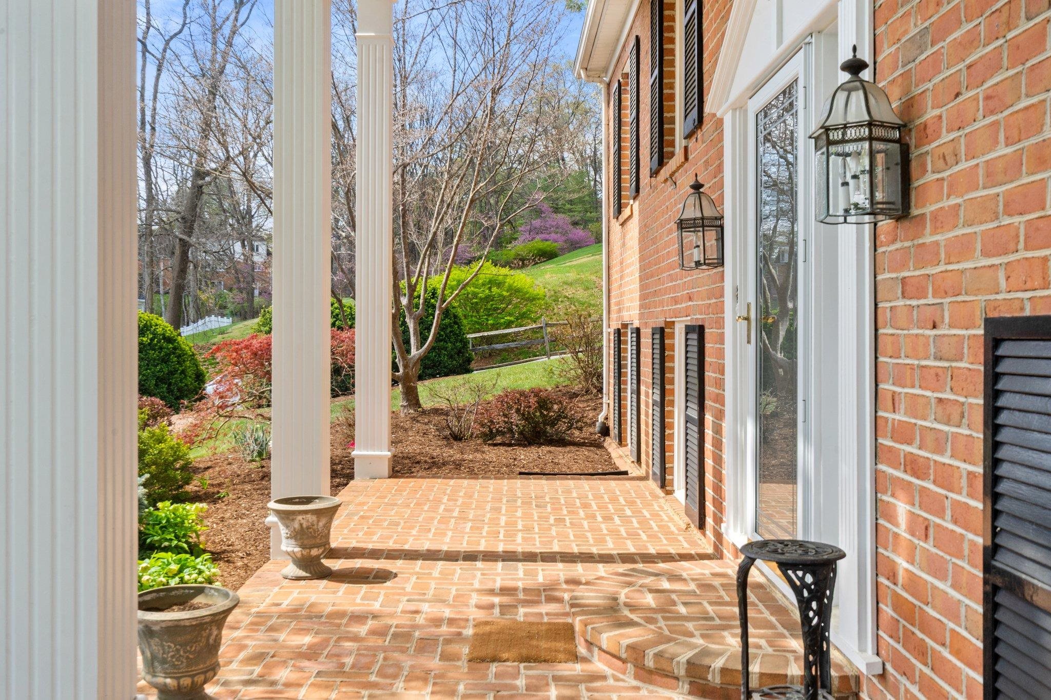 500 Wakefield Circle Staunton, VA 24401 - Photo 11 of 70 a view of a door with a potted plant