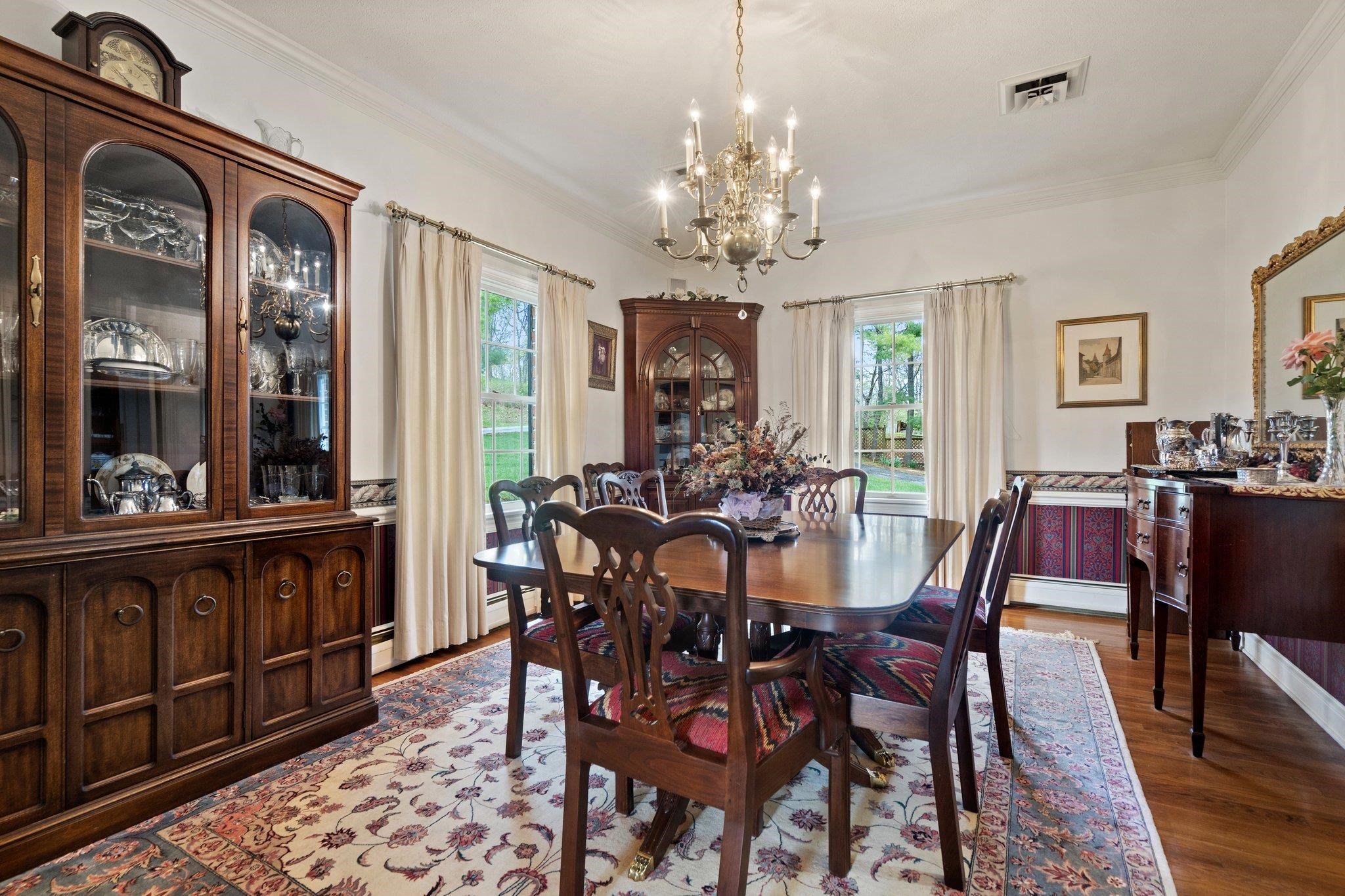 500 Wakefield Circle Staunton, VA 24401 - Photo 18 of 70 a view of a dining room with furniture window and wooden floor